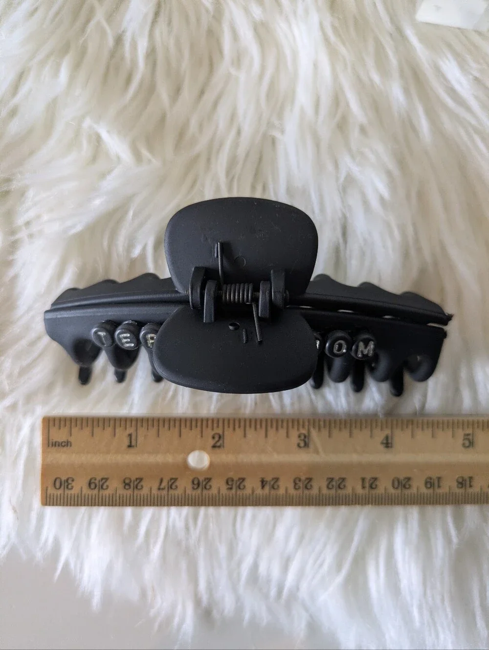 Terrier Mom Dog Mom Hair Clip Claw Style Handcrafted | NWT